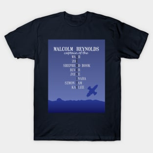 Malcolm Reynolds and Serenity T-Shirt